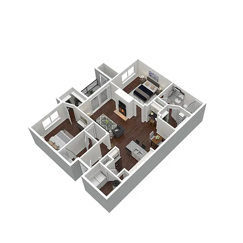 Floor plan The Harwood
