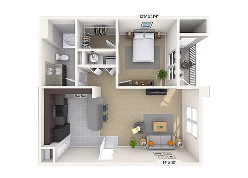 Floor plan 11B