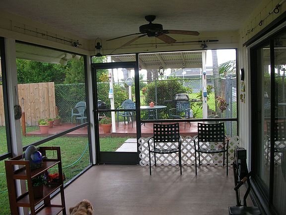 Back Screened Patio