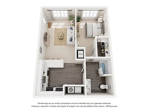 Floor plan 11B