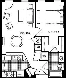 Floor plan 1C