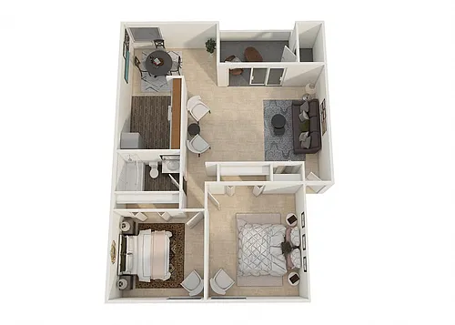 Floor plan 2 Bedroom