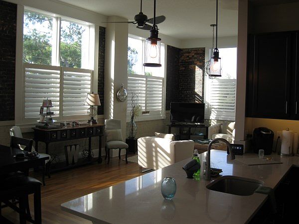 Kitchen and Living Area