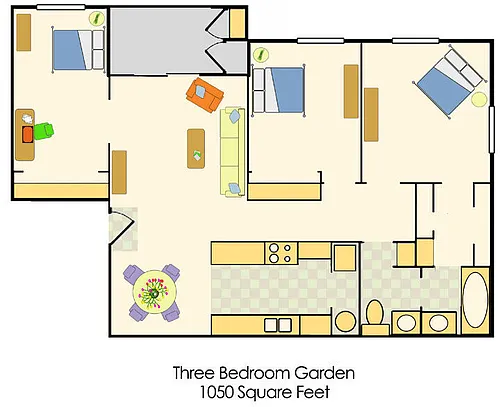 Floor plan C1R West