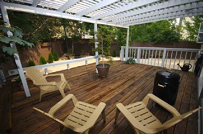New double French doors lead to to your quiet space.