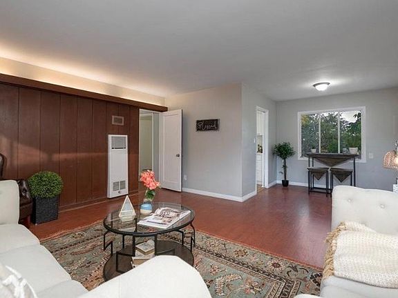 living room and attached dining room-staged