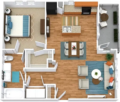 Floor plan A4