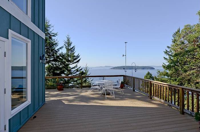 View from deck