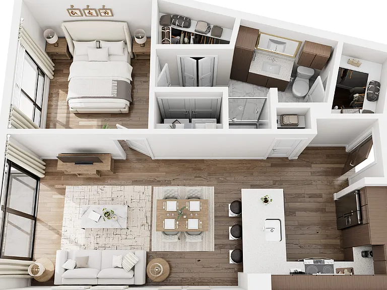 H 1Bed / 1Bath H 1Bed / 1Bath