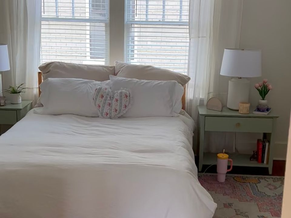 bedroom with natural light