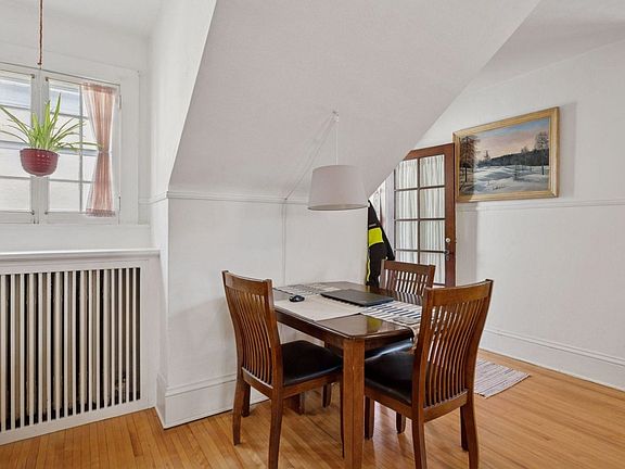 Make this space your own! Easily can be a dining space, work-from-home space, boardgame storage, and anything in between! Lots of natural light accompany whatever you choose to do in your living space!