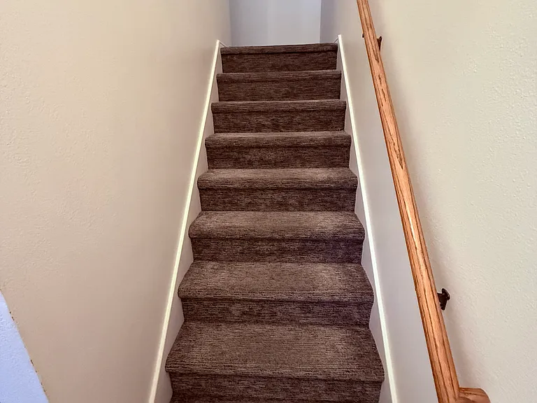 Stairs going up from entry