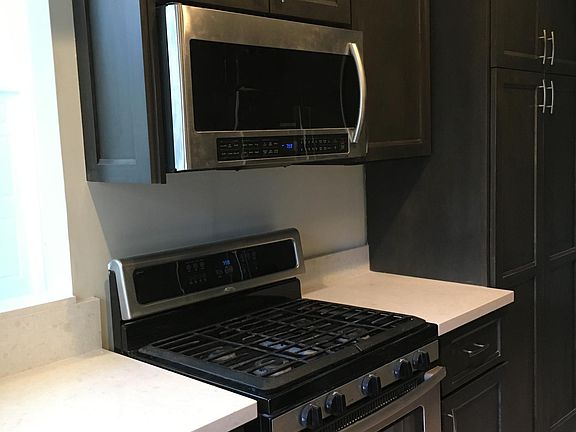 Gas stove and microwave