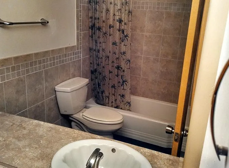 New bathroom tile