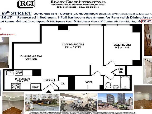 2nd image of 155 W 68th St APT 1617