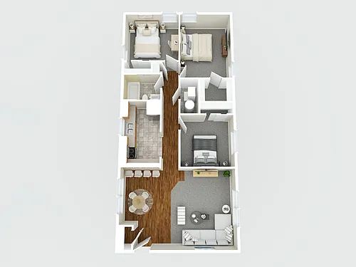 Floor plan Maple - Renovated