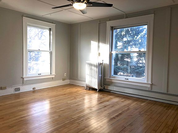 Living room will appear the same as the unit across the hall