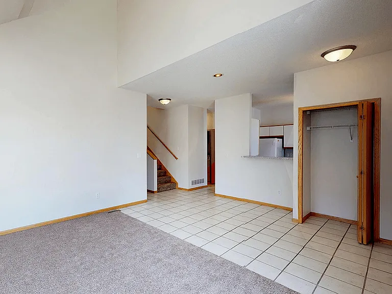 Open Kitchen to Living Area