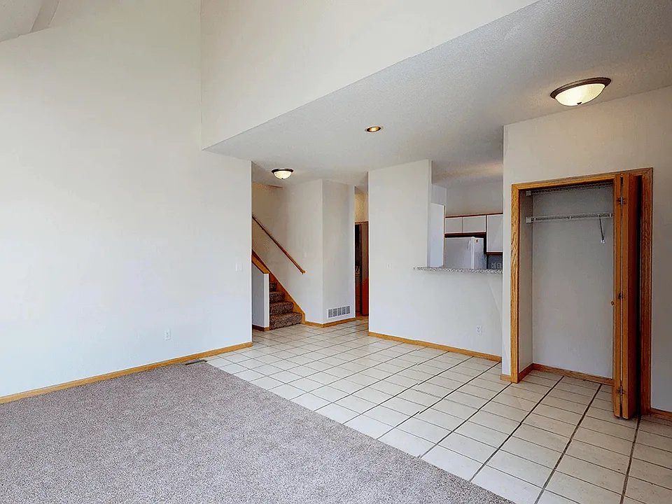Open Kitchen to Living Area