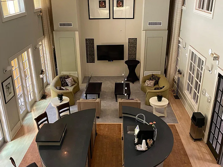 Great Room. Has pool table and TV. Need to escape from your spouse or children for an hour. Great place to hang out. Take your computer and phone, and enjoy some quiet time.