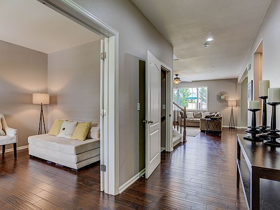 Main floor study at entry