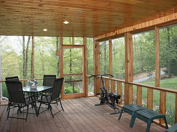 Screened porch