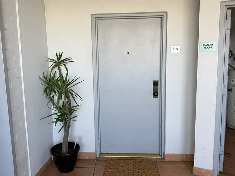 Apartment door
