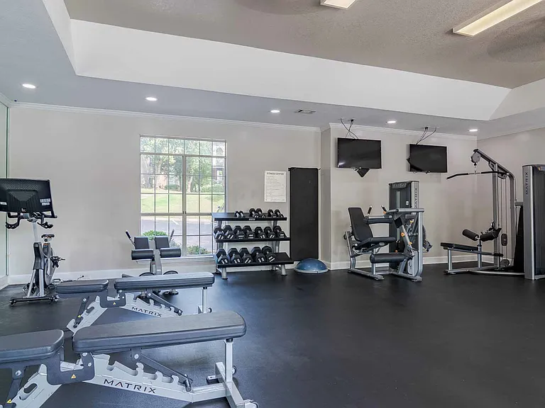 Expansive Fitness Center