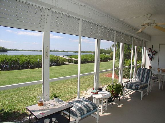 Patio with electronic shutters