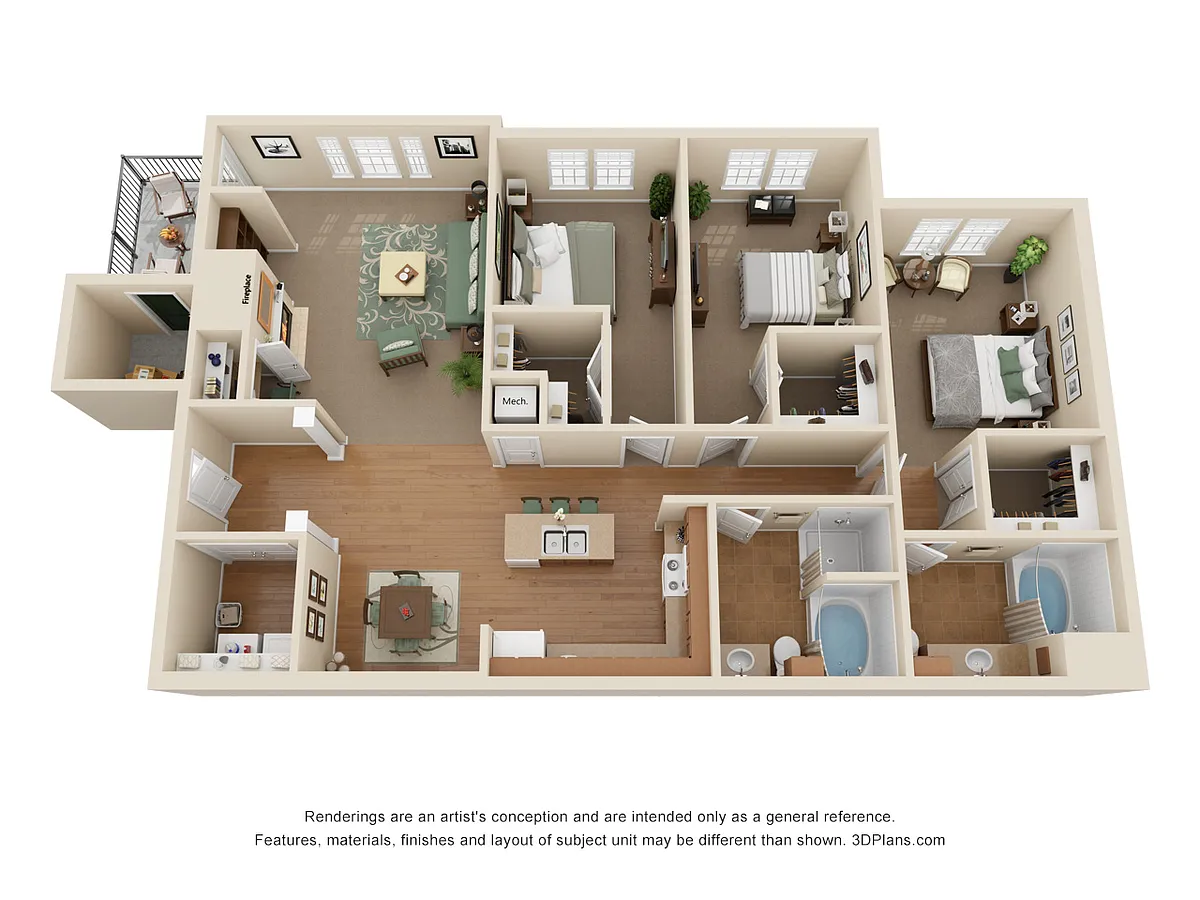 Floor plan Schooner