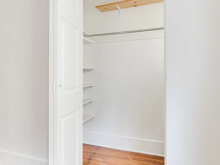 Spacious closet