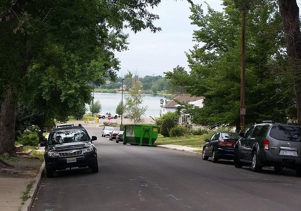 street view of lake