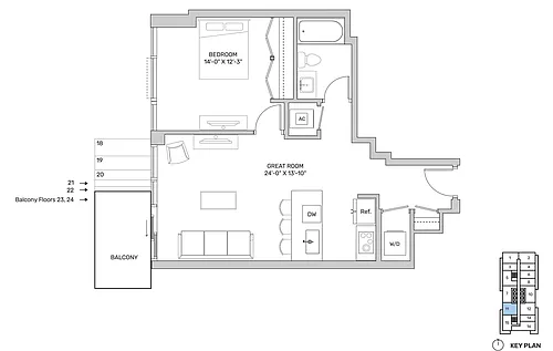 Floor plan A19