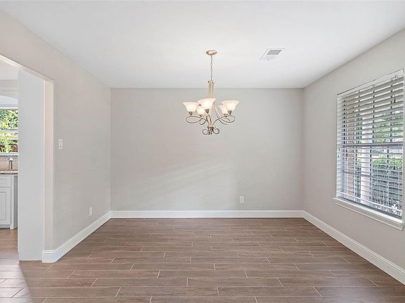 Upon entering the home the formal dining room is located to the right.