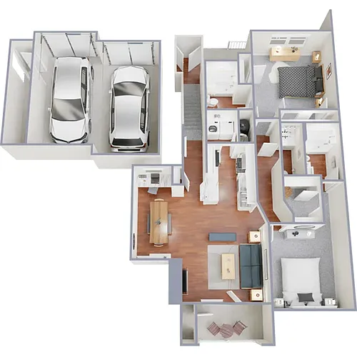 Floor plan B3