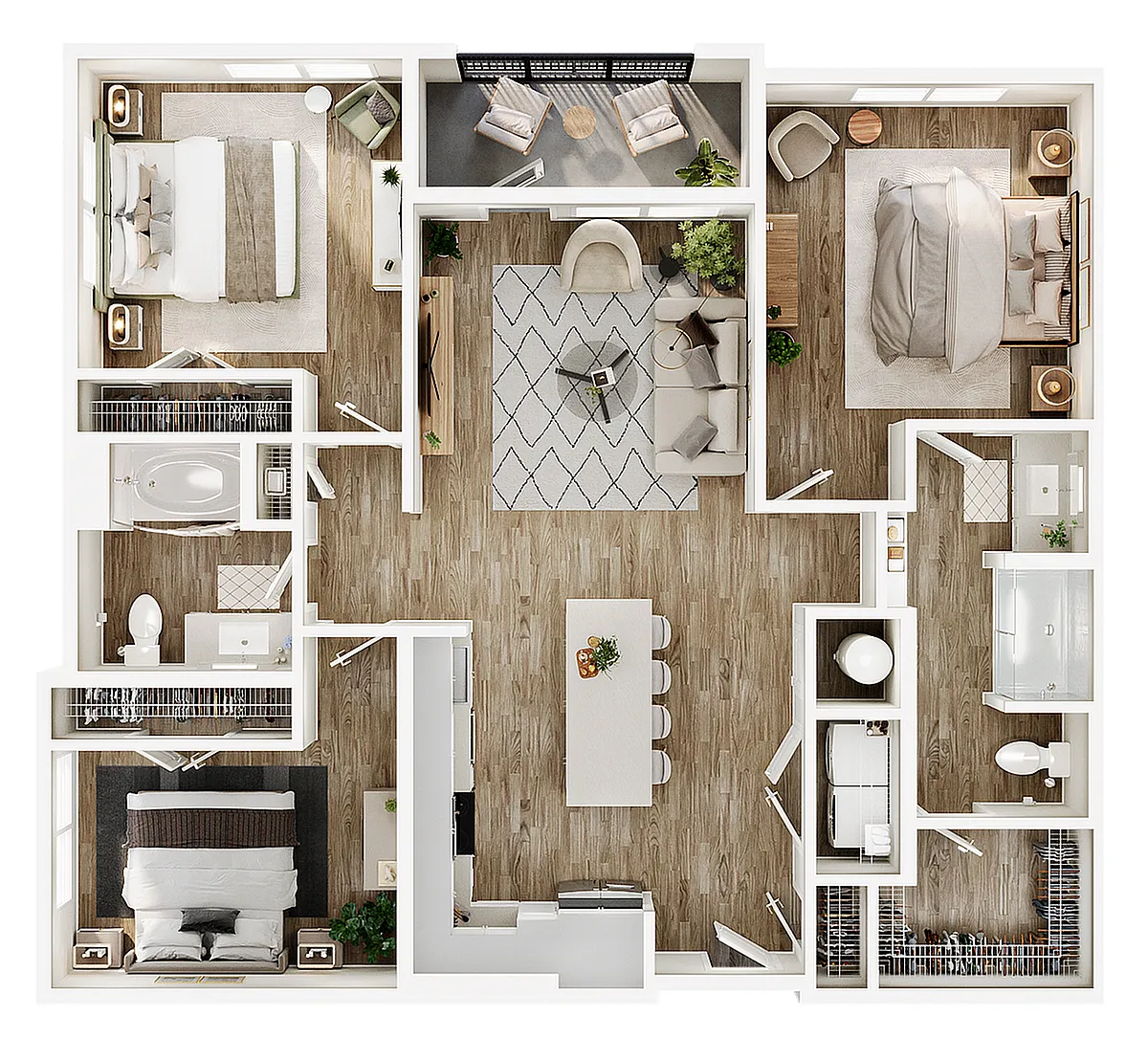 Floor plan C1