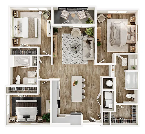Floor plan C1