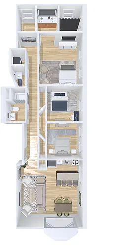 Floor plan 3 Bedroom