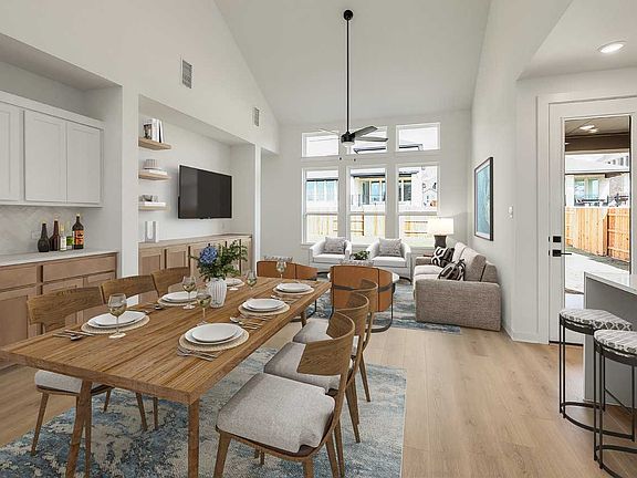 Family Room Dining Room