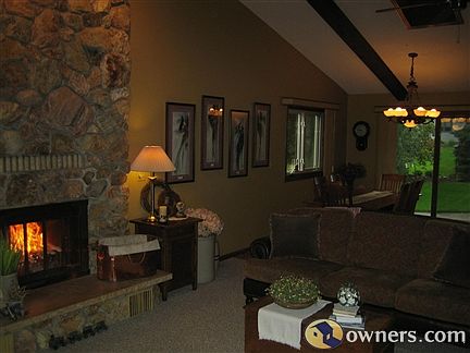 Great Room with Natural Fireplace