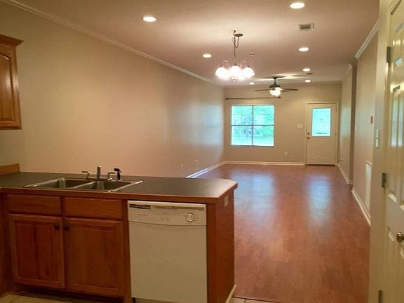 Open floor plan for living and dinning room