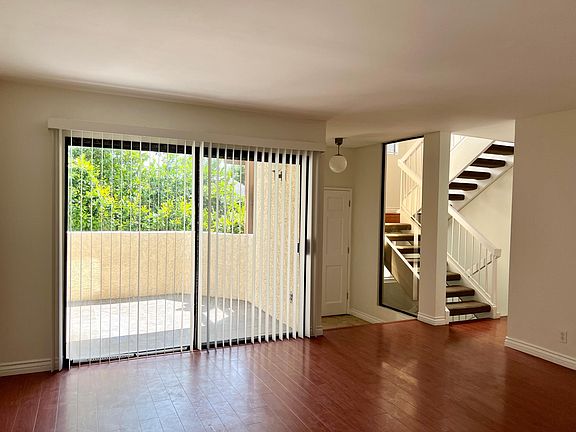 Living room and large patio
