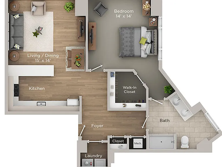 Madison Place Apartments — Photo 53