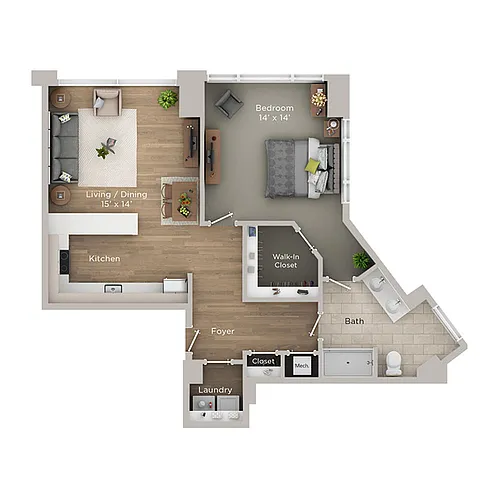 Floor plan The Main