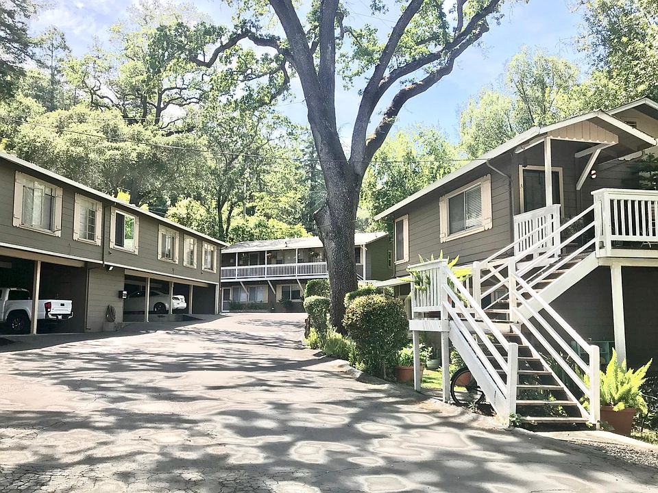 Apartment comes with covered parking at the end by the stairs