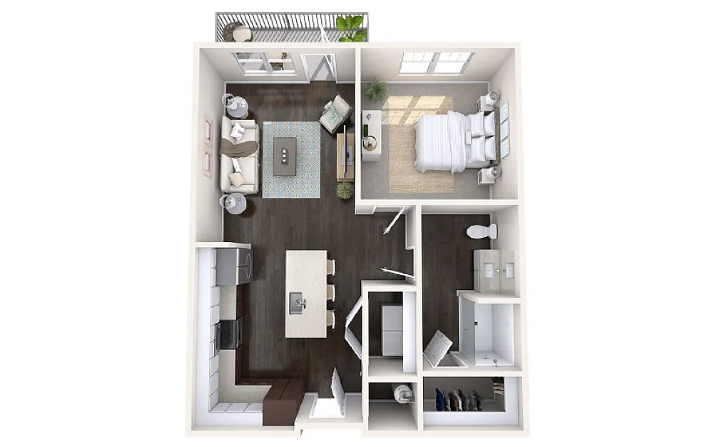 Floor plan Catamaran