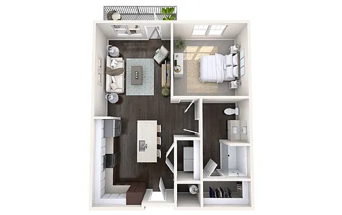 Floor plan Catamaran