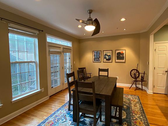 Dinning room/family room/ play room/sun room adjacent to kitchen. Accesses private, fenced in yard.