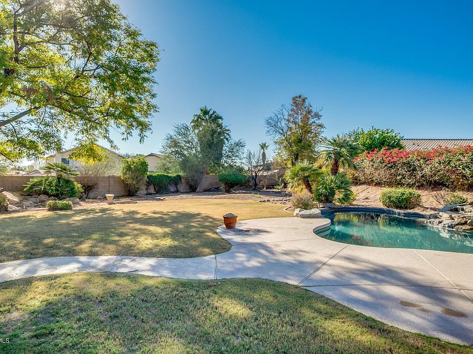 Oversized  backyard