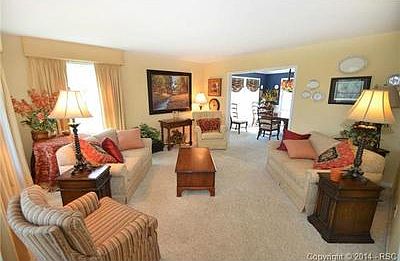 Great natural light throughout the home.